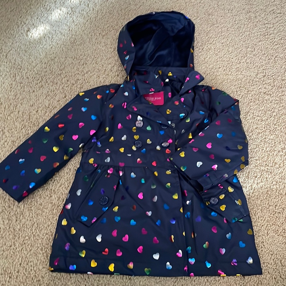 Great girls rain jacket
